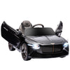 DodiOnline Bentley Bacalar Licensed 12V Kids Electric Car, with Remote Control, Black
