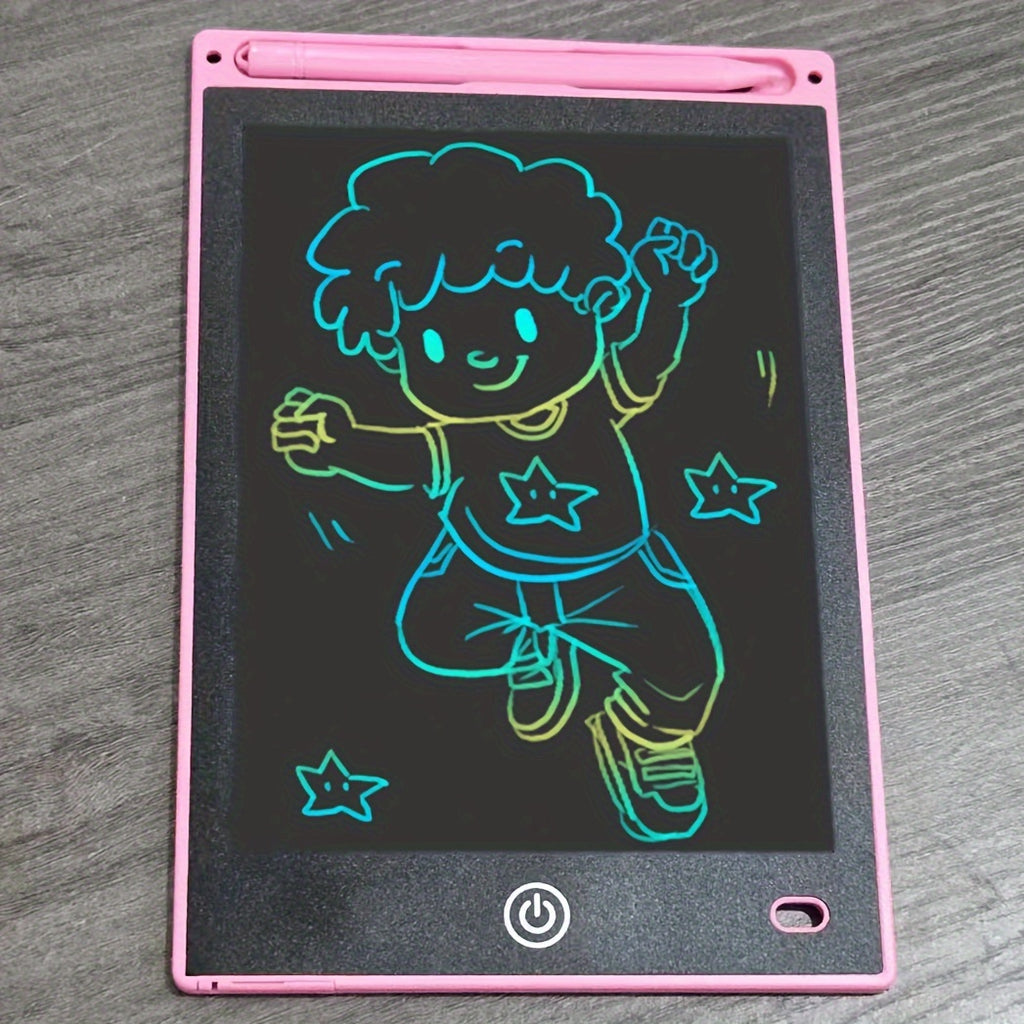 1pcs 8.5-Inch Durable ABS LCD Writing Tablet for Kids, Electronic Doodle Pad with One-Click Erase, Ideal Educational Toy Gift for Birthday, Halloween, Christmas, and Thanksgiving