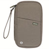 Travel Passport Wallet - Family Passport Holder, Travel Document Storage Bag for Safe Organization