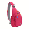 [Trendy Belt Bag] Trendy Nylon Belt Bag | Zipper Sling Bag with Side Pocket for Outdoor Sports