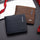 1pc Men's Multi-card Wallet, Horizontal Trendy PU Leather Business Card Holder