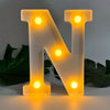 1pc Alphabet Letter LED Lights Luminous Number Lamp Decor, Battery Night Ligh, t For Home Wedding Birthday Christmas Party Decoration Letters Numbers Light, Home Decor