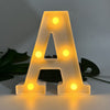1pc Alphabet Letter LED Lights Luminous Number Lamp Decor, Battery Night Ligh, t For Home Wedding Birthday Christmas Party Decoration Letters Numbers Light, Home Decor