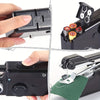 1pc Handheld Sewing Machine, Mini Portable Electric Sewing Machine For Adult, Easy To Use And Fast Stitch Suitable For Clothes, Fabrics, DIY Home Travel (Battery Not Included)