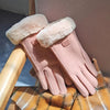 Pair of Thickened Warm Winter Gloves, Unisex Touchscreen Gloves for Outdoor Skiing and Cycling