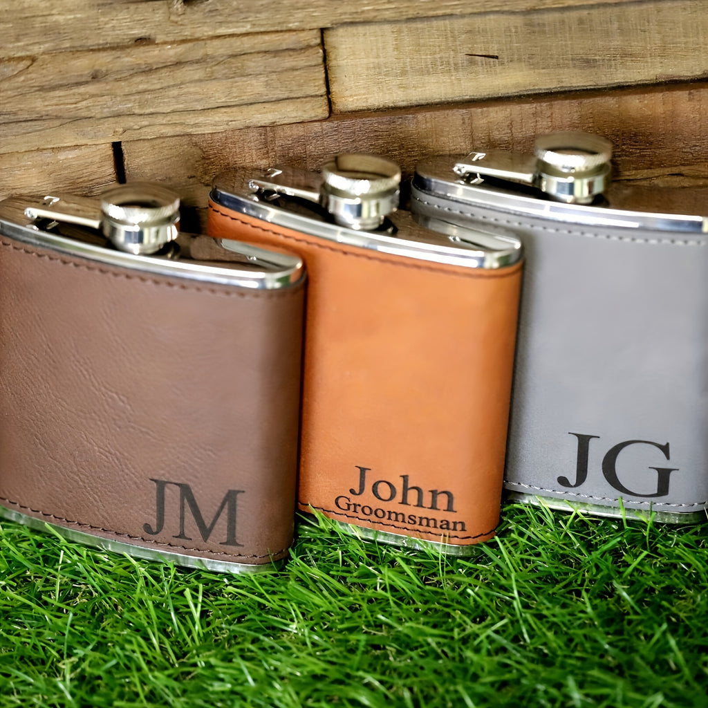 1pc, Men's Personalised Kettle, Leather Kettle, Personalised Kettle, Kettle Leather, Kettle, Mate Kettle, Personalized Flask, Engraved Flask, Groomsmen Gift, Holiday Gifts, Birthday Gifts, Party Favors, School Season Gift, We