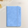 1pc A7 Small Lined Pocket Journal Portable Notebook, 100 Pages, Small, Soft Faux Leather, 10.49 cm X 7.49cm 100 Gsm Thick Paper, Hardcover, Best for school travel meeting business writing