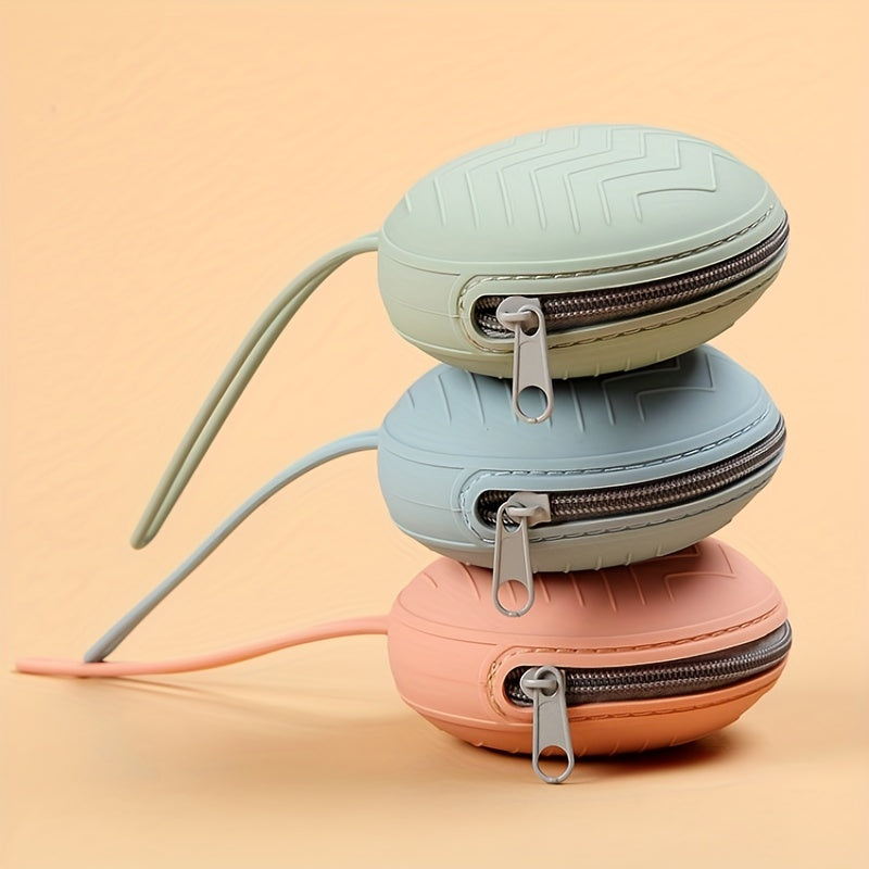 Travel-Safe Silicone Pacifier Case - BPA-Free, Secure Holder, Durable Pouch, Essential Organizer for On-the-Go Parents - Hygienic Storage Solution for Pacifiers