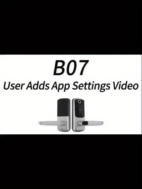 Smart Door Lock With Handle, Keyless Entry Door Lock, Fingerprint Keypad Door Lock - Smart Locks For Front Door - Digital Electronic Door Lock With Code & APP Control