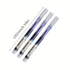10PCS Quick-Drying Liquid Gel Pens - 0.5mm Fine Tip, Black and Blue Ink, Smooth Writing, Water-Resistant, Ergonomic Design, Perfect for School, Office, Student, and Daily Use