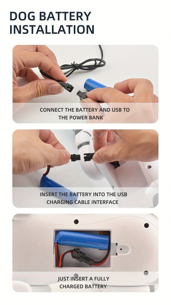 Kelaton Remote Control Toys: RC Robot, Infrared Remote Control Electronic Dog, Follow, Singing And Dancing, Ideal Gift For Family Or Friends' Birthdays Christmas Halloween.