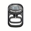 Electronic Hand Dynamometer, Grip Strength Tester, Black, with LED Display, Windproof, Rubberized, Battery/USB Powered, 265 lb/120 kg Max, with Assembly Required, for Office, Home Decor, Indoor & Outdoor Use