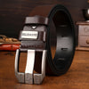 Men's Pin Buckle PU Leather Fancy Retro Jeans Belt