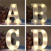 1pc Alphabet Letter LED Lights Luminous Number Lamp Decor, Battery Night Ligh, t For Home Wedding Birthday Christmas Party Decoration Letters Numbers Light, Home Decor