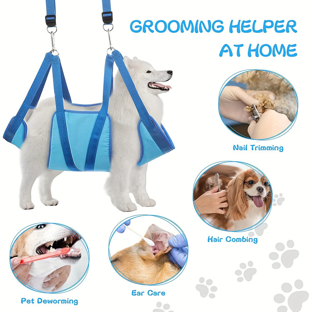 Hanging Belt Style Pet Hammock, Pet Beauty Hammock, Dog Hammock, Manicure, Nail Hanging Hammock