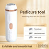 Electric Feet Callus Remover,Professional Electric Callus Remover,Rechargeable Portable Electronic Foot File Pedicure Tools, Electric Callus Remover Kit for Smooth and Soft Feet - Ideal Gift for Hard, Cracked, and Dry Light B