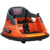 DodiOnline Bumper Car, 360° Rotation Spin 12V Kids Electric Car with Lights, Music, for Ages 1.5-5 Years - Orange