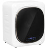 DodiOnline 4kg Vented Tumble Dryer with Deodorize, Smart Mode, 800W Compact Tumble Dryer with Stainless Steel Tub, Front Load, for Flat, Home, RVs, White