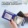 Minimalist Multi Functional Slim Wallet For Men, Card Holder Money Clip, RFID Blocking, Stylish Bi-fold PU Leather Wallet