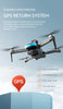 New S9S aerial drone, GPS positioning, Automatic return, Remote-controlled aircraft, High-definition dual camera with 2-axis Self Stabilizing Electronic Anti-Shake Gimbal, Brushless motor, Foldable four axis aircraft