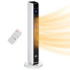 DodiOnline 1100W/2200W Space Heater with 65° Oscillation & 8-Hour Timer and Overheat & Tip Over Protection, Room Heater with 2 Heater and Fan for Bedroom, 29 inch