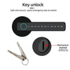 RAYKUBE US Free Delivery Tuya BLE Smart Fingerprint Door Lock Electronic Lock with Password/Key/Card/Tuya APP Unlock