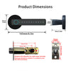 RAYKUBE US Free Delivery Tuya BLE Smart Fingerprint Door Lock Electronic Lock with Password/Key/Card/Tuya APP Unlock