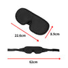3D Sleeping Eye Mask Blocking Light Breathable Soft Padded Mask Cover Eyepatch