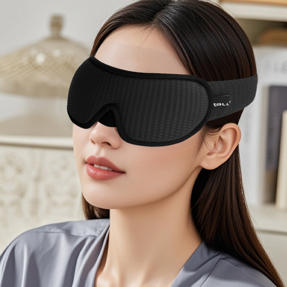 3D Sleeping Eye Mask Blocking Light Breathable Soft Padded Mask Cover Eyepatch