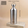 2L Drink Bottle for Sport Large Capacity Stainless Steel Sport Bottle Single-Layer Water Cup Metal Flask Drinkware Camping Sport