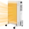 DodiOnline 2kW Nine Fin Oil-Filled Radiator - White