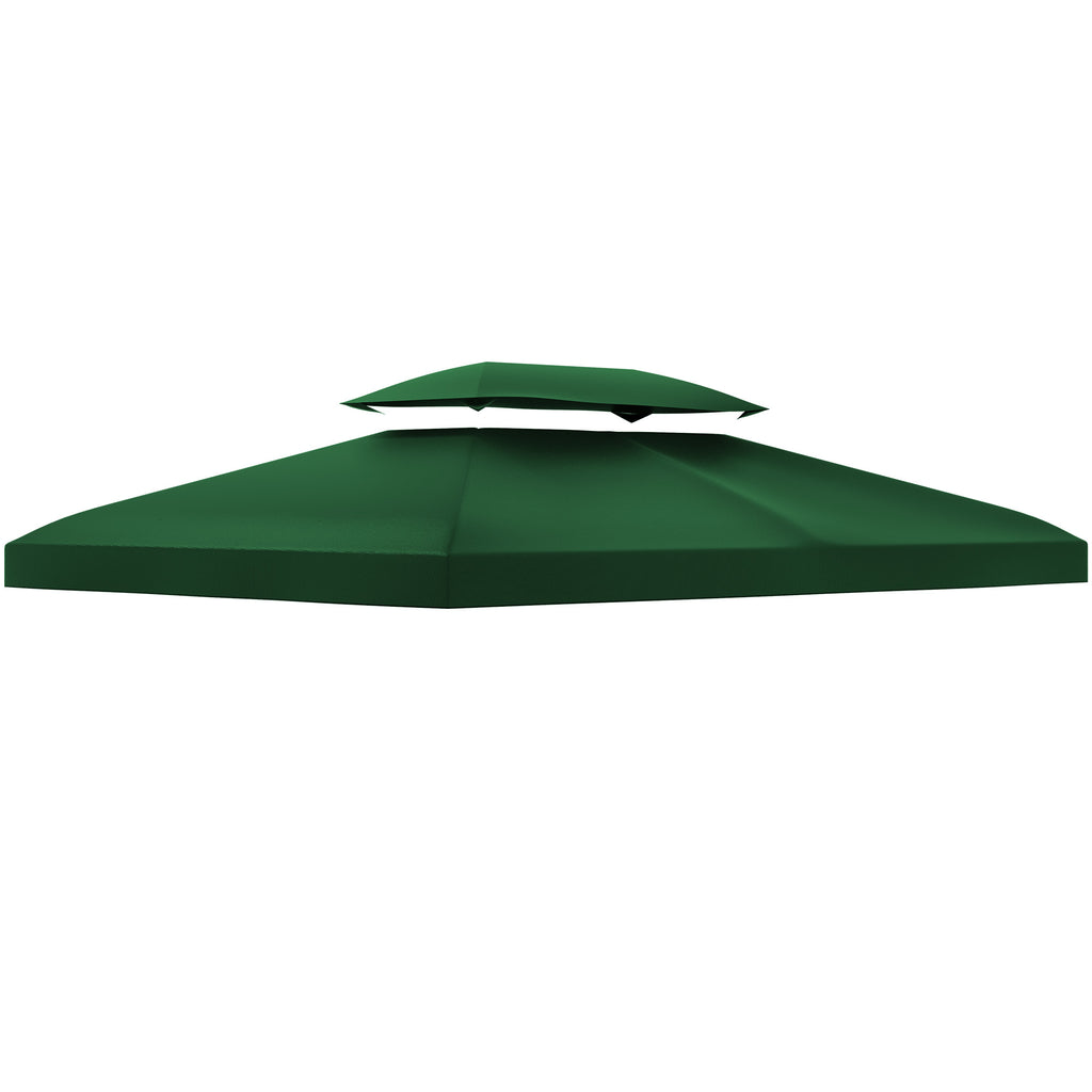 DodiOnline Gazebo Roof Replacement, for 3 x 4m Frames - Green