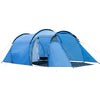 DodiOnline 2-3 Man Tunnel Tents w/ Vestibule Camping Tent Porch Air Vents Rainfly Weather-Resistant Shelter Fishing Hiking Festival Shelter Home
