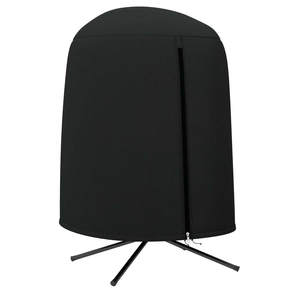 DodiOnline 190 x ?128cm Hanging Egg Chair Furniture Cover - Black