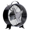 DodiOnline 10" 2-Speed Electric Table Desk Fan w/ Safety Guard Anti-Slip Feet Portable Personal Cooling Fan Home Office Bedroom Black