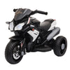 DodiOnline Kids 6V Electric Ride On Motorcycle Electric Motorbike w/ Lights Music Horn 3 Wheel Outdoor Play Toy for 3-5 Years Black