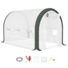 DodiOnline 3 x 2(m) Walk-In Tunnel Greenhouse, with Accessories - White