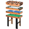 DodiOnline 4 in 1 Multi Games Table Hockey Foosball Mini Billiards Pool Table Set 2 Types