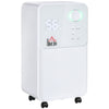 DodiOnline 12L/Day Dehumidifier for Home, Laundry Room, Bedroom, Basement, Electric Moisture Air De-Humidifier with 4 Modes, Continuous Drainage, 24H Timer, Digital Humidity Display