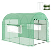 DodiOnline 300 x 200cm Walk-In Polytunnel Greenhouse - Green