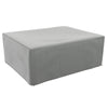 DodiOnline 235 x 190 x 90 cm Large Patio Set Covers, Outdoor Garden Furniture Protection Cover Protector Waterproof Anti-UV Grey