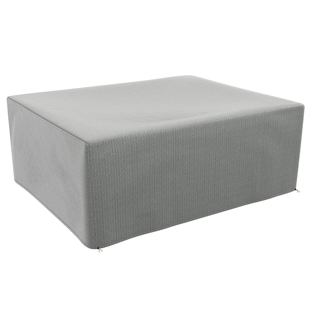 DodiOnline 235 x 190 x 90 cm Large Patio Set Covers, Outdoor Garden Furniture Protection Cover Protector Waterproof Anti-UV Grey