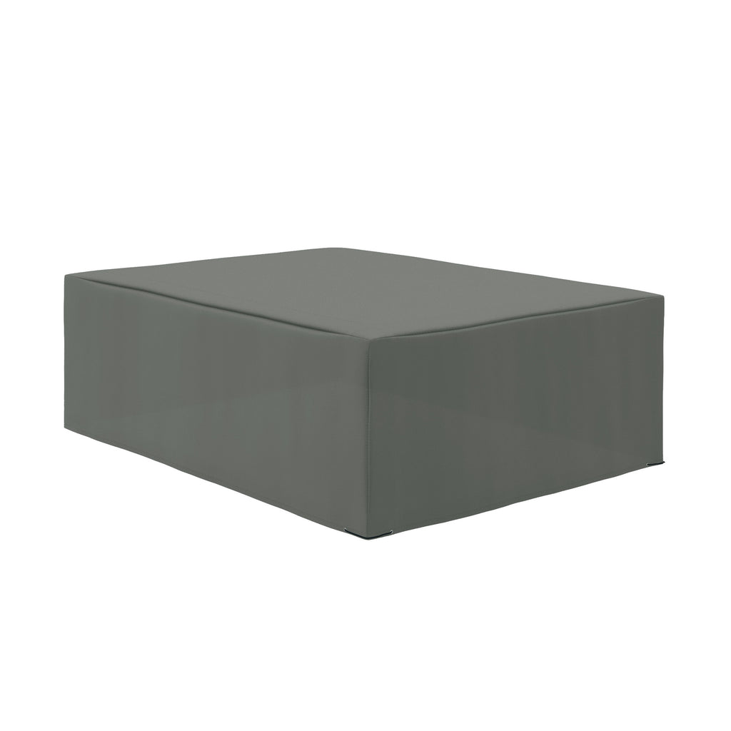 DodiOnline 600D Oxford Patio Set Cover Outdoor Garden Rattan Sun Lounger Furniture Protection Cover Protector Waterproof Anti-UV Dark Grey 275L x 205W x 90Hcm