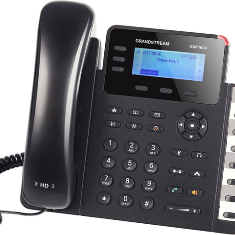 Grandstream GXP1630 3- Line Sip Phone with POE (Gigabit)