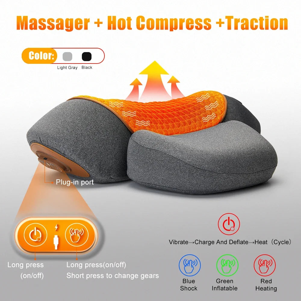 Customer Customizable logo Cervical Massage Pillow