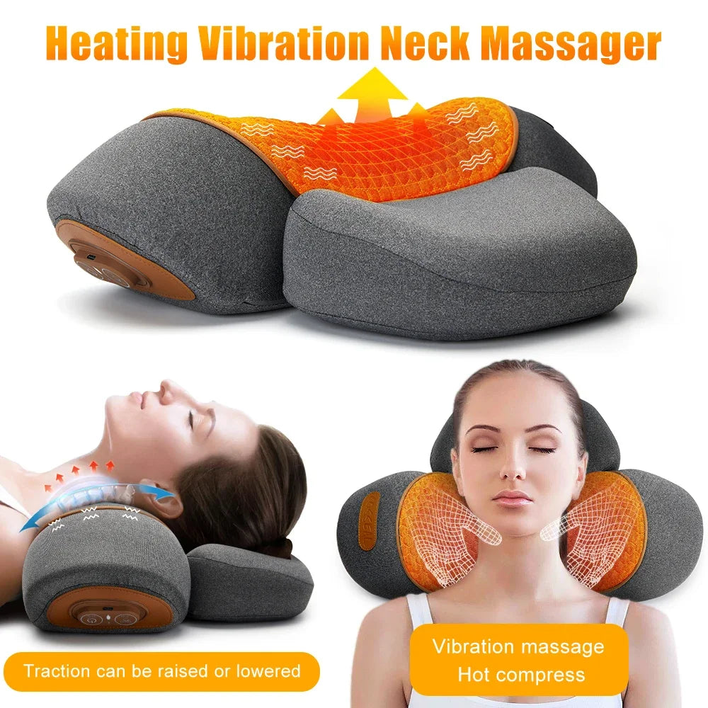 Customer Customizable logo Cervical Massage Pillow