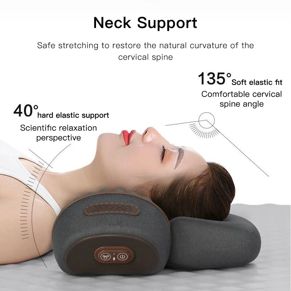 Customer Customizable logo Cervical Massage Pillow