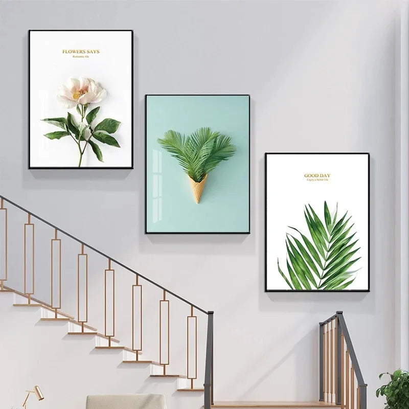 30x40 S3 Aluminum Alloy Frame Glass Gallery Hanging Paintings Wall Decoration Living Room TV Sofa Background Crystal Wall Decor