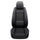 2024 the New Four Seasons Universal Diamond-shaped Full-leather Waist-solid Car Seat Cushion