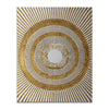 Golden Geometric Circle Canvas Poster Abstract Print Picture Wall Art Home Decor
